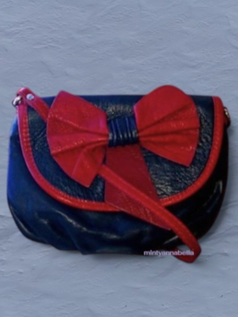 Vintage Leather Made in Italy Crossbody